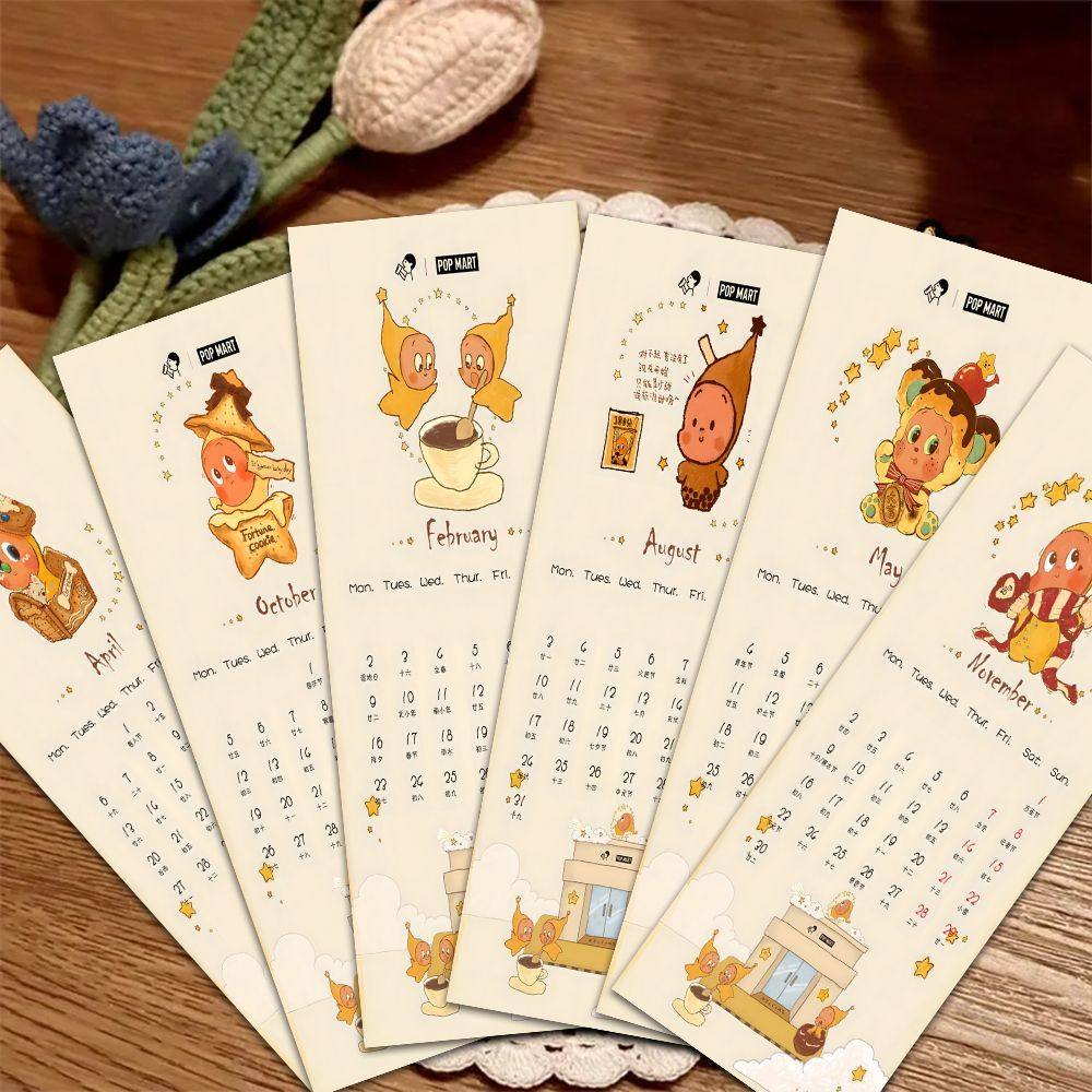 2026年我们都是星星人日历书签治愈卡通可爱简约创意日历书签小卡,节庆用品/礼品,文化创意明信片,淘宝优惠券,粉丝福利购,淘宝优惠卷