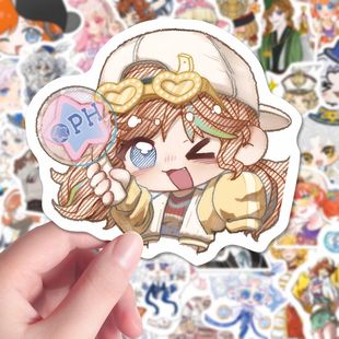 183张第五人格拉拉队员莉莉巴利尔贴纸卡通可爱高颜值手机壳贴画