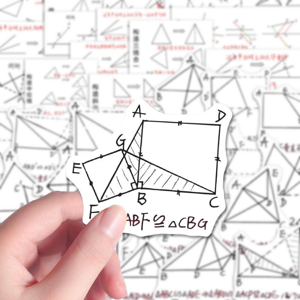 几何模型辅助线贴纸数学学习笔记