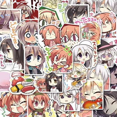 魔女夜宴贴纸搞笑小表情人物