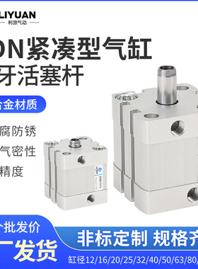 紧凑气缸AND ADN-12-5-10-15-20-25-30-40-50-60-80-100-I-A-P-A
