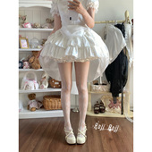 马戏团密钥Lolita袜子女夏连裤 玻璃丝超薄连裤 袜防勾女洛丽塔日系