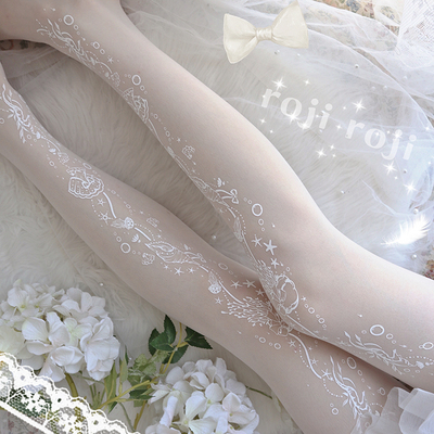 深海物语lolita袜子女洛丽塔日系