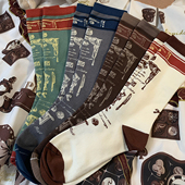 roji午后可可纯棉Lolita袜子女士秋季 保暖制服中筒袜厚日系瘦腿袜