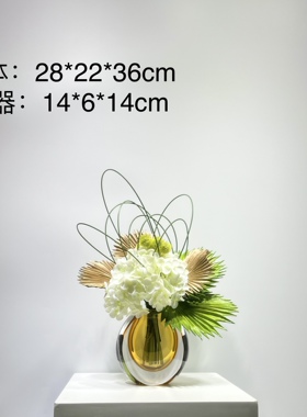 样板间售楼处洽谈桌卫生间仿真花