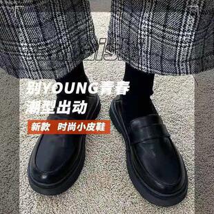 新款jk制服鞋小皮鞋女学生韩版百搭复古英伦风学院日