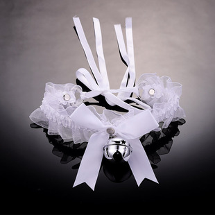 男生蕾丝铃铛项圈体育生1S牵引链男M项圈choker女M颈环锁骨链项链