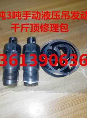 2T3T汽车小吊机手动液压吊车吊架吊发动机千斤顶油泵柱塞修理包