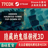 Steam游戏CDKey激活码 隐藏 鬼镇俯视3D正版 自动发货