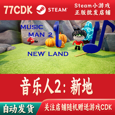 音乐人2：新地正版Steam游戏CDKey激活码自动发货: New land