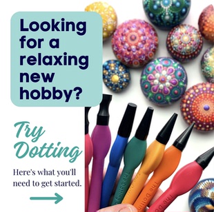 MZA专用 波点彩绘Mandala dotting 绘画点压笔一套