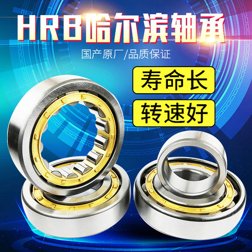 HRB哈尔滨圆柱滚子轴承304 305 306 307 208NU NJ  NF NUP NCF/EM