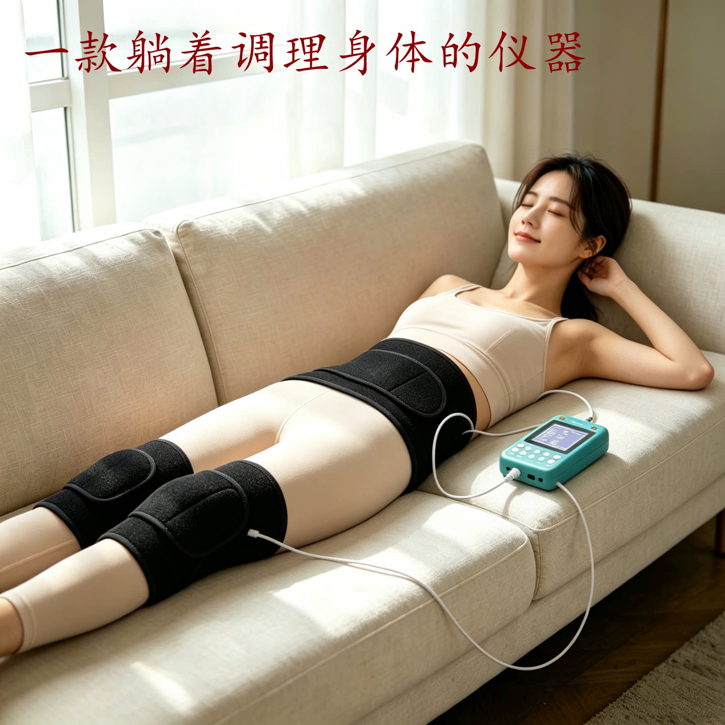 新型加热敷男女式护腰膝仪器空调房躺着用老人月子产妇发热理疗垫