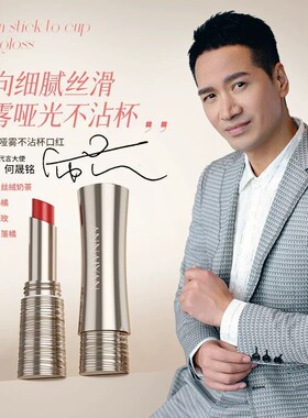 【诗颖专属】英国Annaiyan安奈颜黑钻聚焦哑雾不沾杯口红