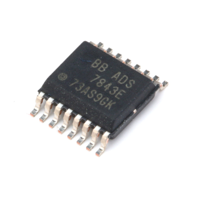 原装正品 贴片 ADS7843EG4 12位模数转换器 串行口 SSOP-16