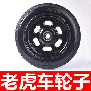 老虎车手推车小推车轮子拉货车小拉车手拉车轱辘滚轮实心轮充气轮