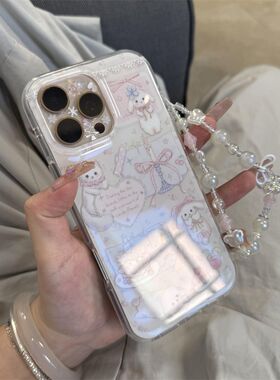 韩风小猫咪适用于苹果17promax手机壳16/15/14华为NOVA14红米TURBO4PRO荣耀400小米CIVI5PRO可爱OPPOA5X卡通