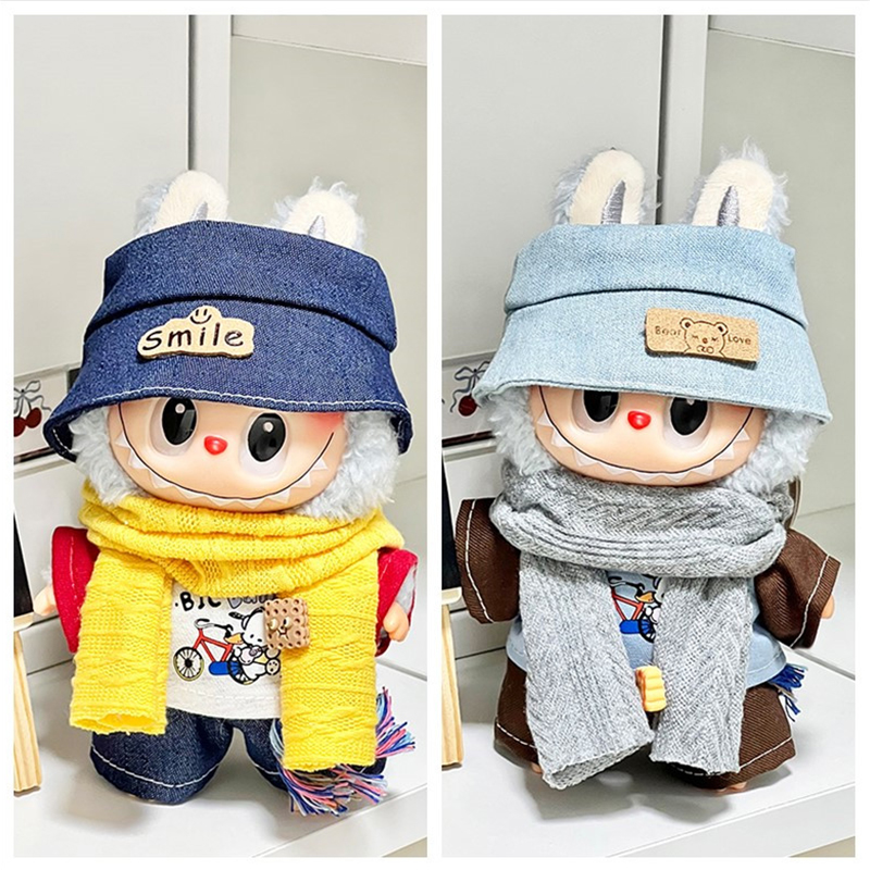 17cm娃衣渔夫帽15cm捶锤体玩偶服