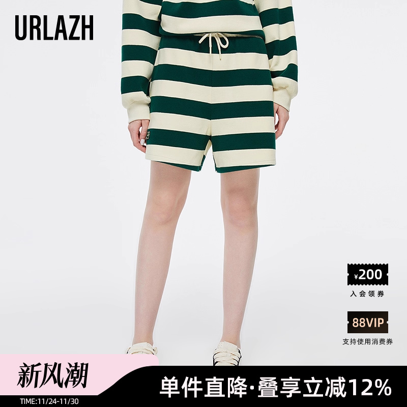 URLAZH/有兰宽松运动休闲短裤