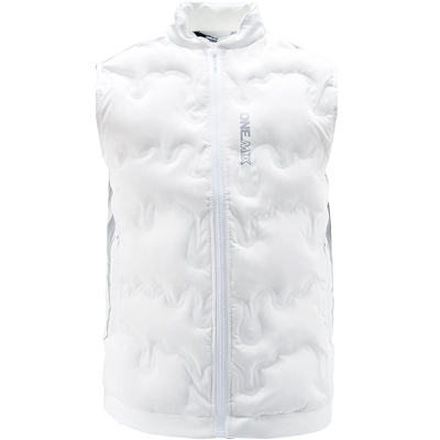 玩觅无袖立领羽绒服宽松