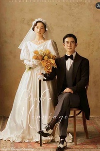 仿手绘油画背景帆布摄影背景布影楼民国风拍摄婚纱旗袍无缝7640