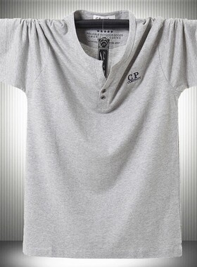 特大码棉夏装短袖T恤男士国潮8XL宽松上衣320斤胖爸爸装薄款半袖