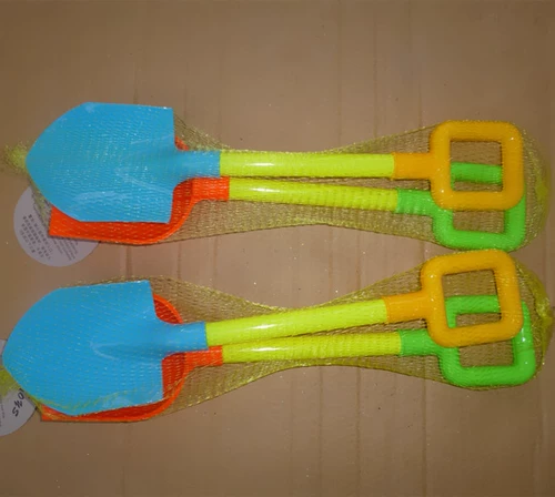 Комплект, пляжная игрушка для игр в воде, пластиковая лопата для игры с песком