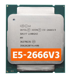 Intel 至强 E5 2666V3 CPU2673V3 2678v3 2696V3 2699V3 2011平台