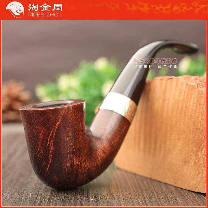 彼得森雅兰光面银圈烟斗