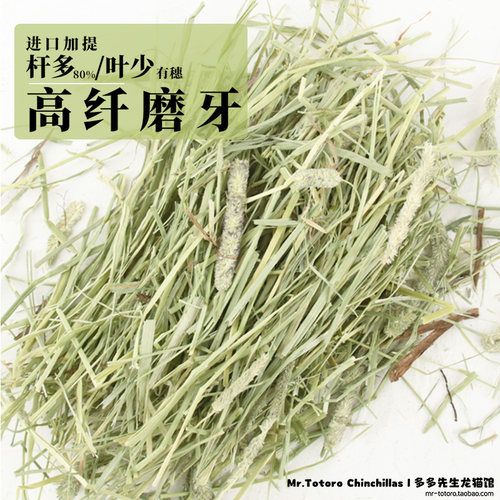 龙猫兔子磨牙提摩西草高纤磨牙