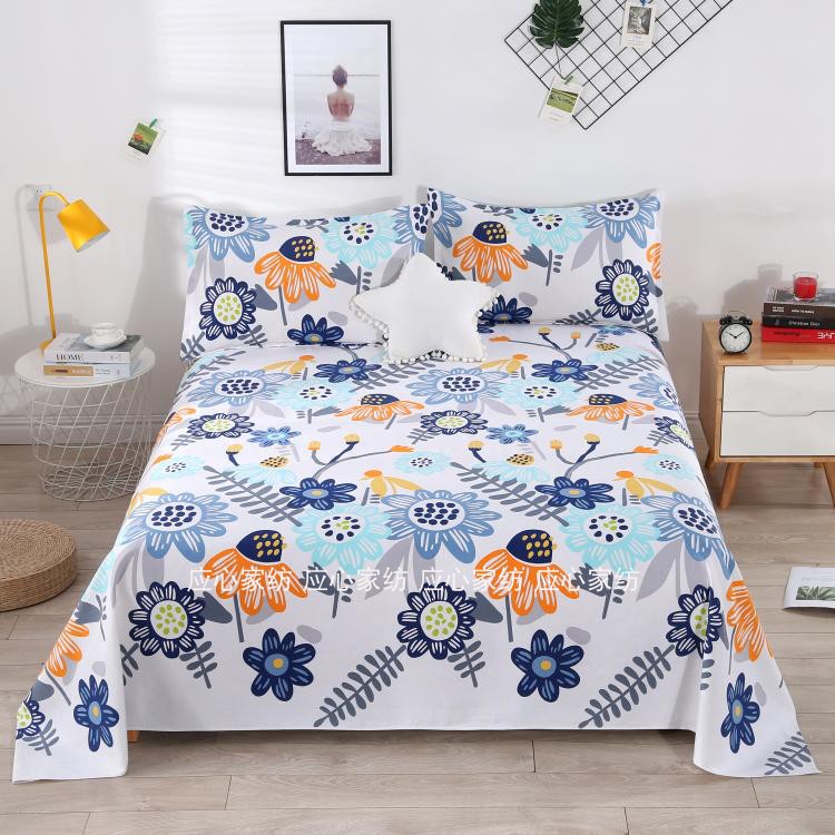 加厚棉老粗布床单大农村炕单