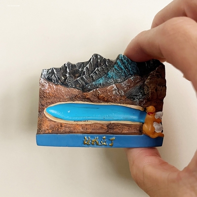 成都乐山九寨沟峨眉山稻城江西南昌庐山婺源景德镇装饰冰箱磁性贴