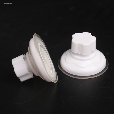 吸盘鱼缸专用隔离盒塑料玻璃挂钩固定乌龟晒台螺丝杆透明真空强力