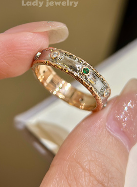 蕾迪jewelry高定流金岁月戒指