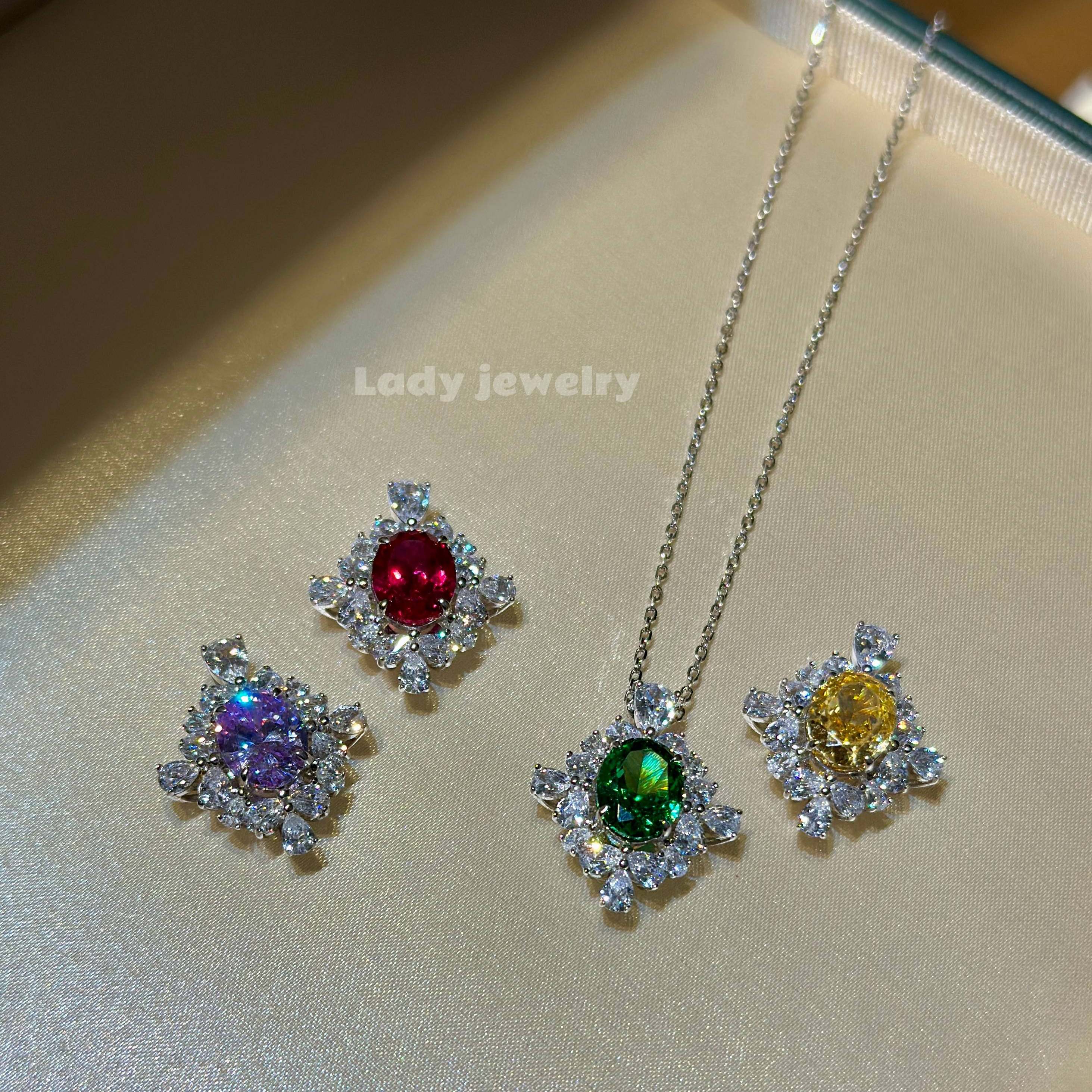 蕾迪「西雅图」超重工显白鸽子蛋·轻奢气质感s925银镀金时尚项链,饰品/流行首饰/时尚饰品新,银饰项链,淘宝优惠券,粉丝福利购,淘宝优惠卷