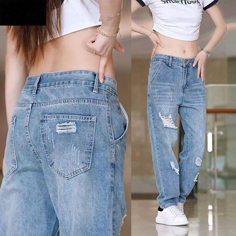 2026款潮牌经典美式复古牛仔裤男宽松直筒个性时尚经典青年裤子潮