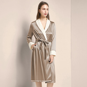 2025年新款 浴袍 女士薄绒冬季 晨袍睡袍女秋冬长款 浴衣冬加绒长袖