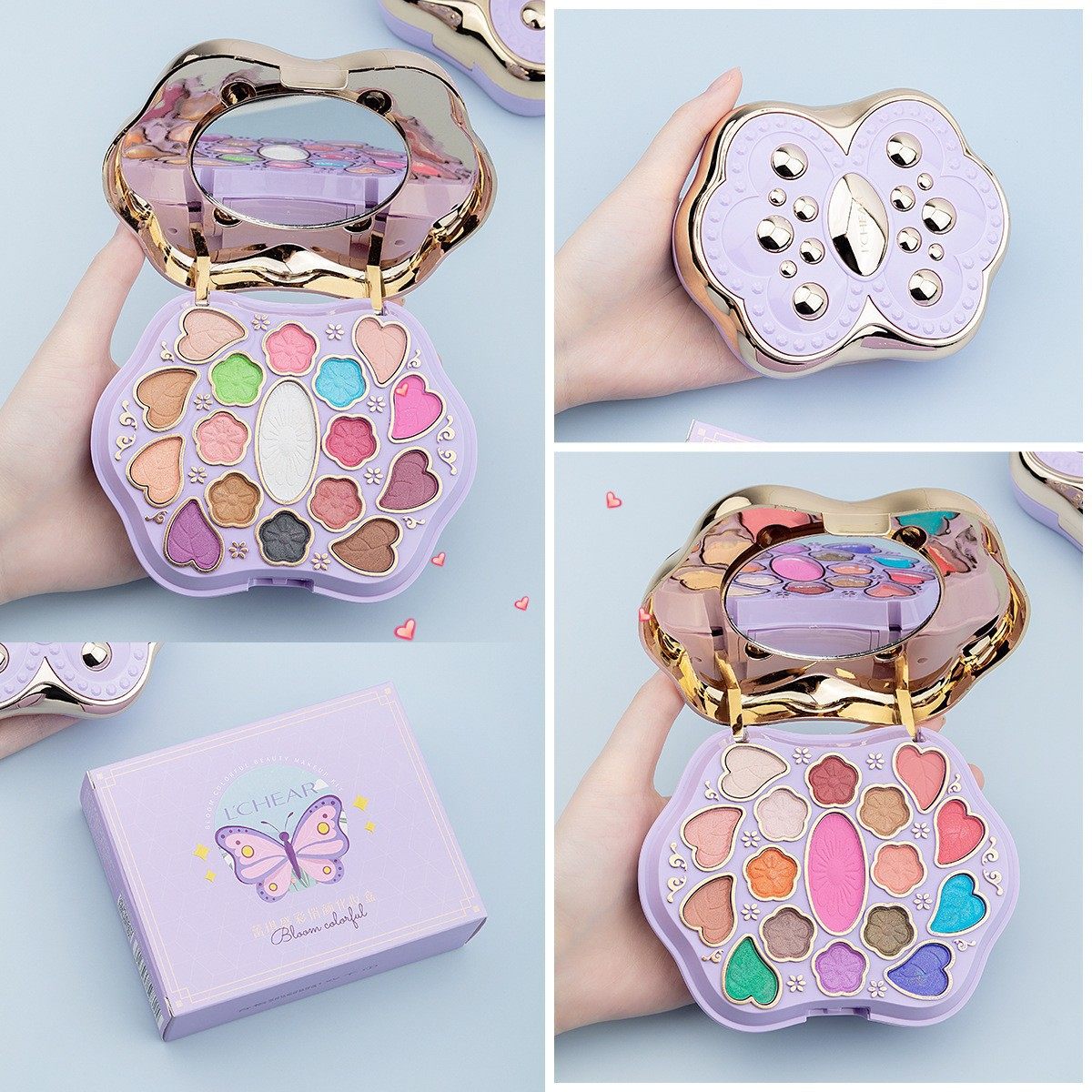蕾琪 彩妆工具化妆盒 多色眼影盘儿童节舞台剧彩妆正品安全温和,彩妆/香水/美妆工具,隔离/妆前/素颜霜,淘宝优惠券,粉丝福利购,淘宝优惠卷