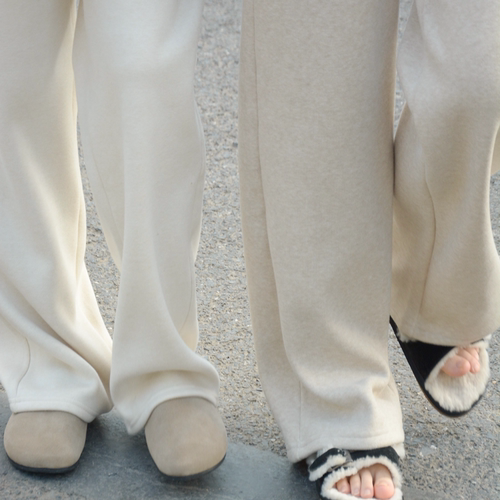 软糯垂坠!好米还加绒！长裤