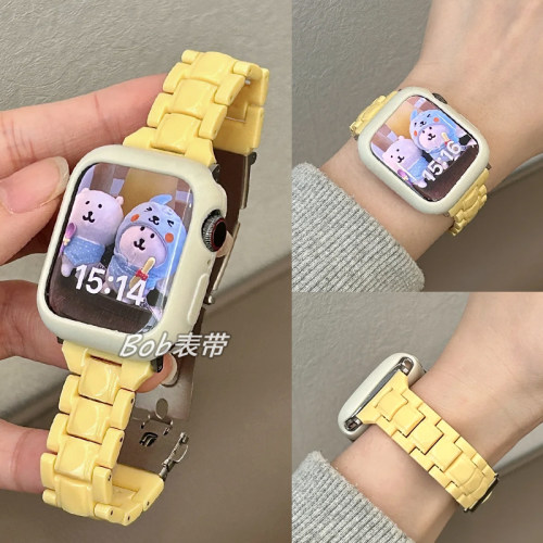 Applewatch亚克力小蛮腰透气表带