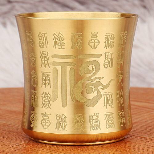 前百福供佛酒杯杯批发家用装饰