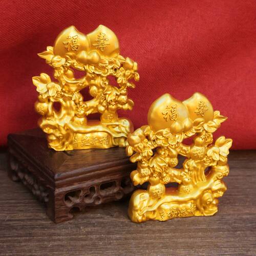 五福临门合金葫芦礼品生日礼物