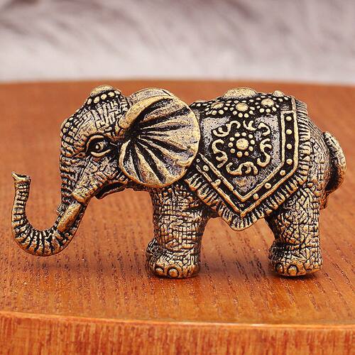 摆件办公立体吉祥家居装饰大象