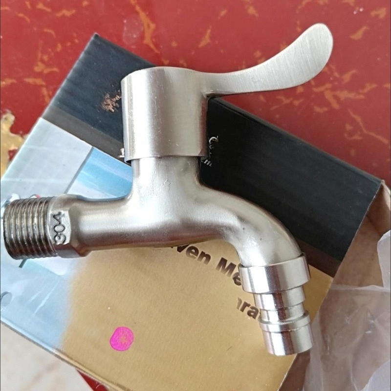 家用单冷拖把池防溅6分专用水嘴水龙头洗衣机快开4分加长特长