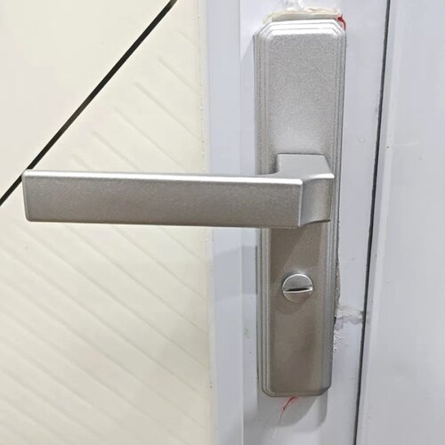 洗手间厕所静音门锁家用卫生间浴室通用型把手无钥匙专用铝合金