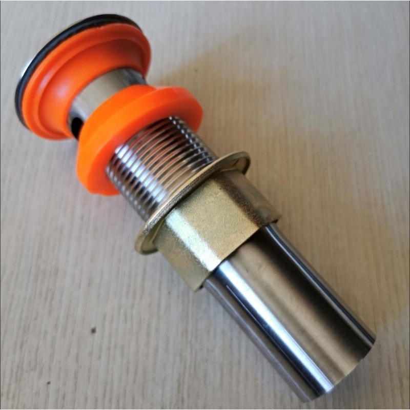 洗手池落水器伸缩翻版式下水器翻盖弹跳洗脸盆台盆下水管排水管