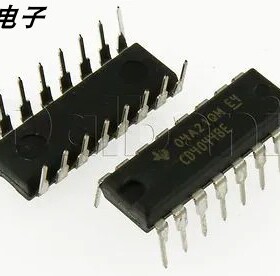 全新进口原装 CD4044BE DIP16直插 三态输出的四路与非R/S锁存器