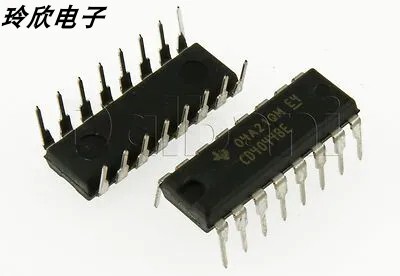 全新进口原装 CD4044BE DIP16直插 三态输出的四路与非R/S锁存器