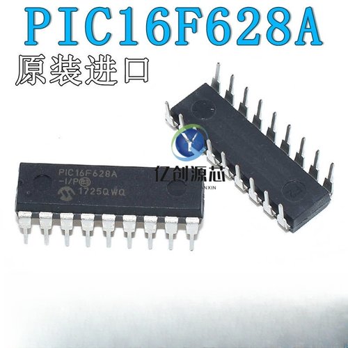 原装正品 直插 PIC16F628A-I/P 16F628A DIP16 8位微控制器-MCU