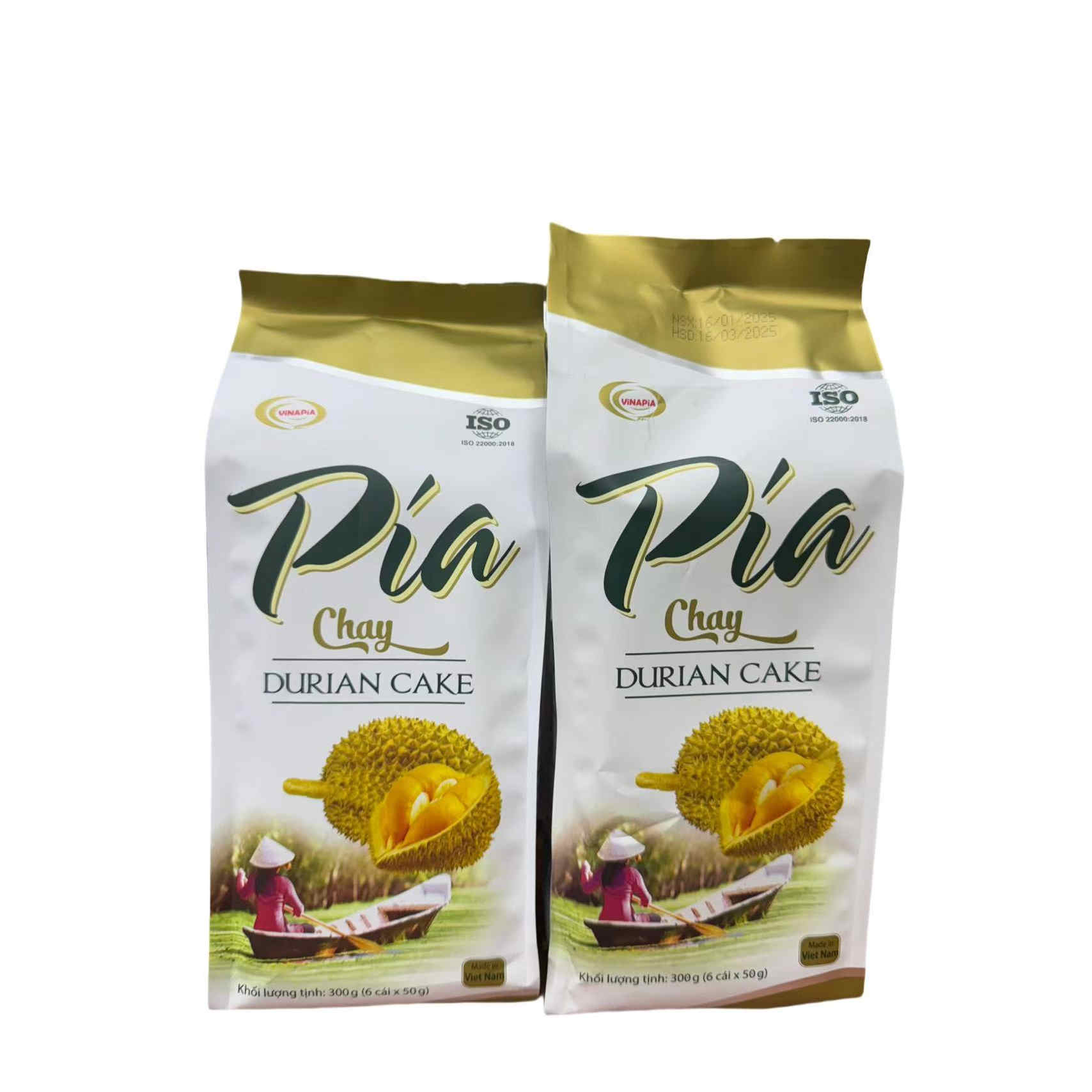 ViNAPiA榴莲饼300g一包越南进口